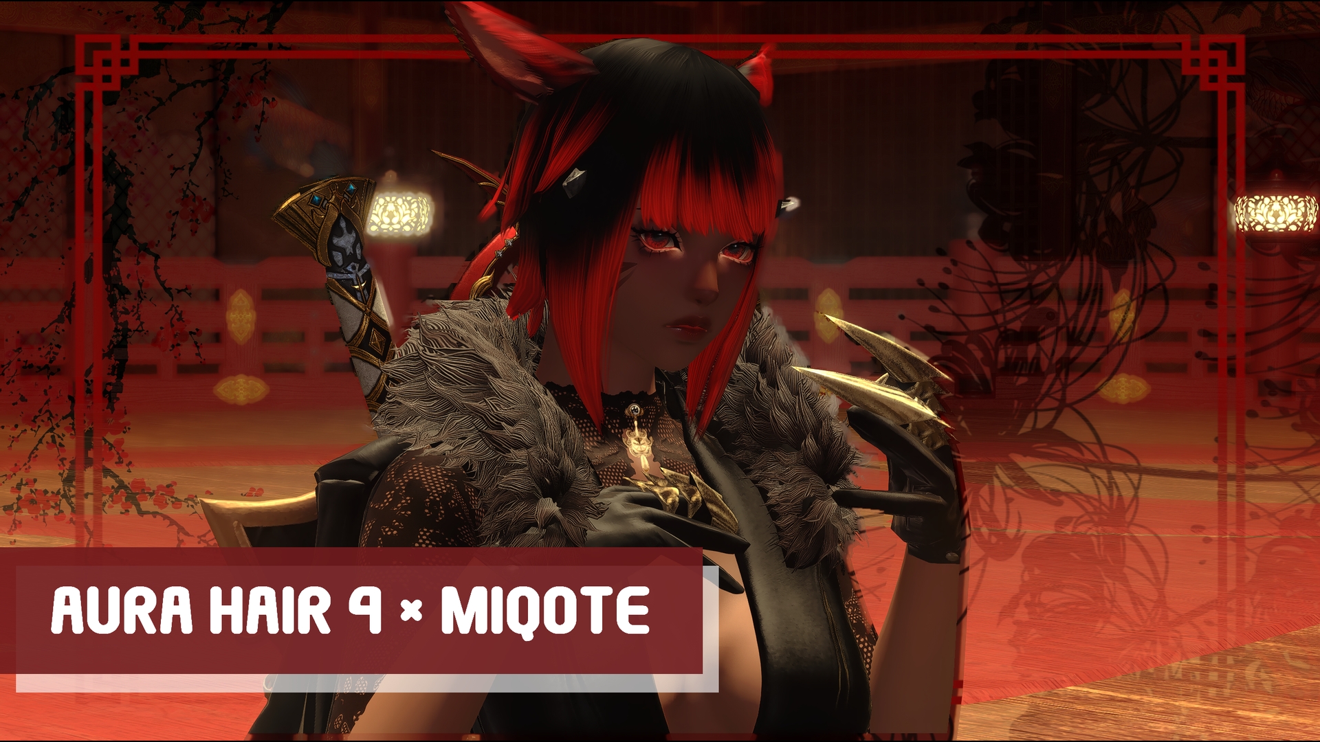 Aura Hair 4 to Miqo'tes