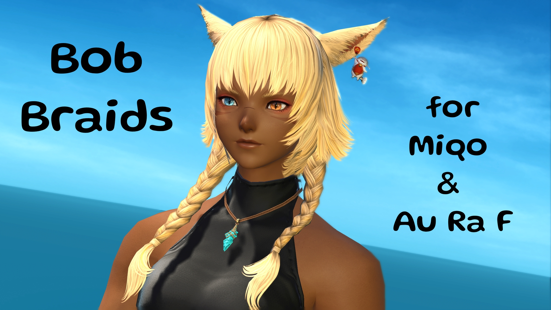 Bob Braids for Au Ra & Miqo F