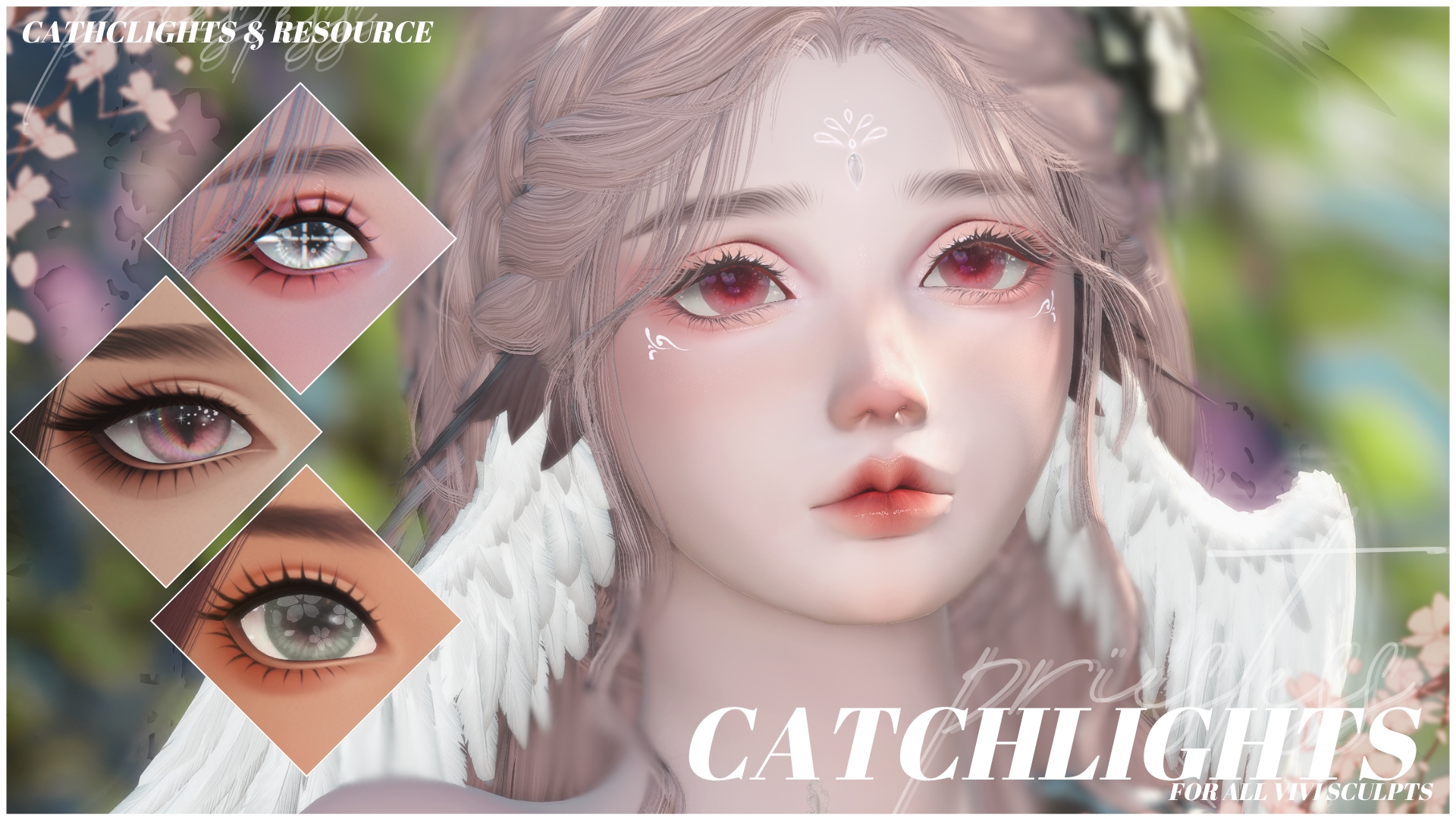 Catchlights for Marie, Emi & Aerin - Modpack & Resource