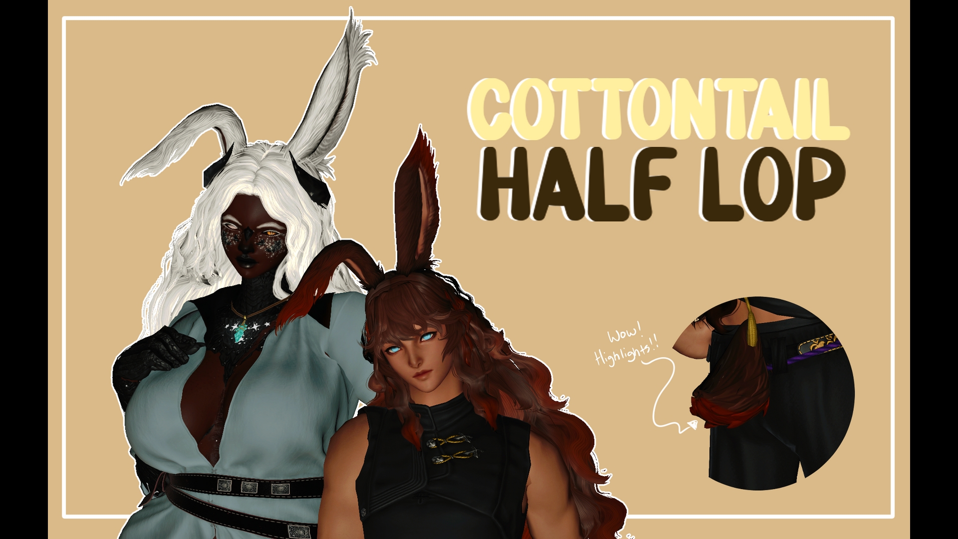 🐇 Cottontail Half Lop