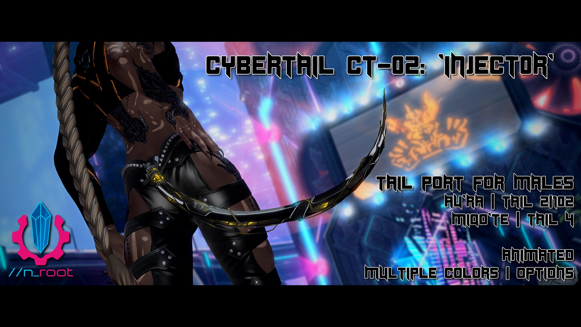 CyberTail CT-02: 'Inject0r' for Males
