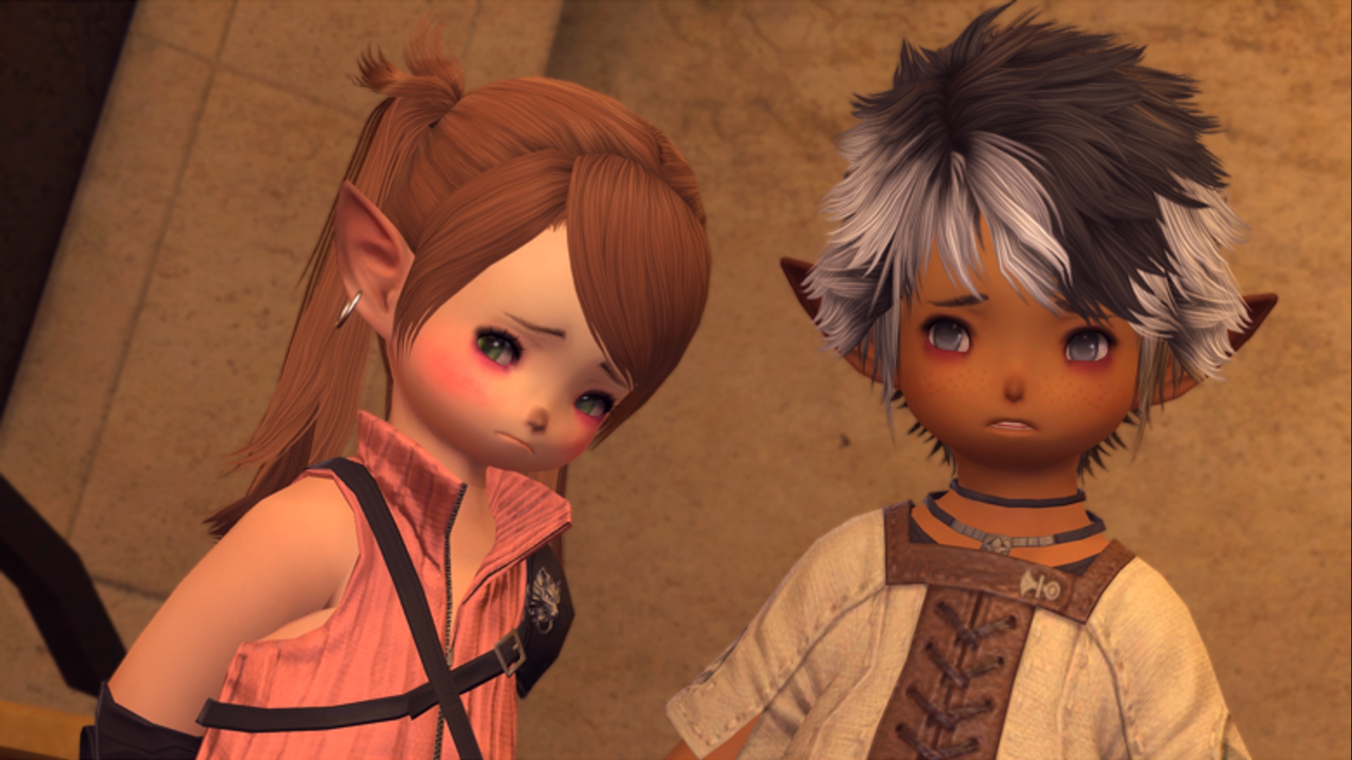 Eepy lalafell makeup