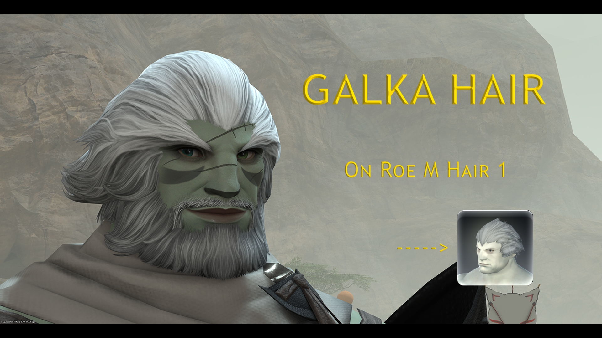 Galka Hair for Roe M