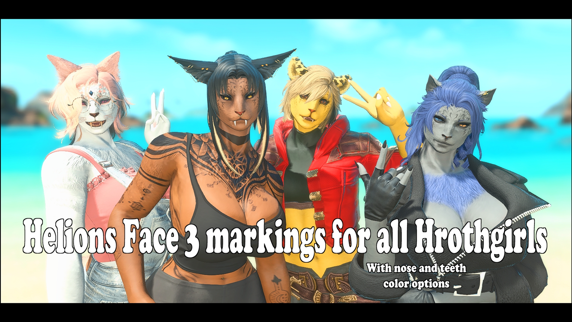 Helions Face 3 markings for all Hrothgirls