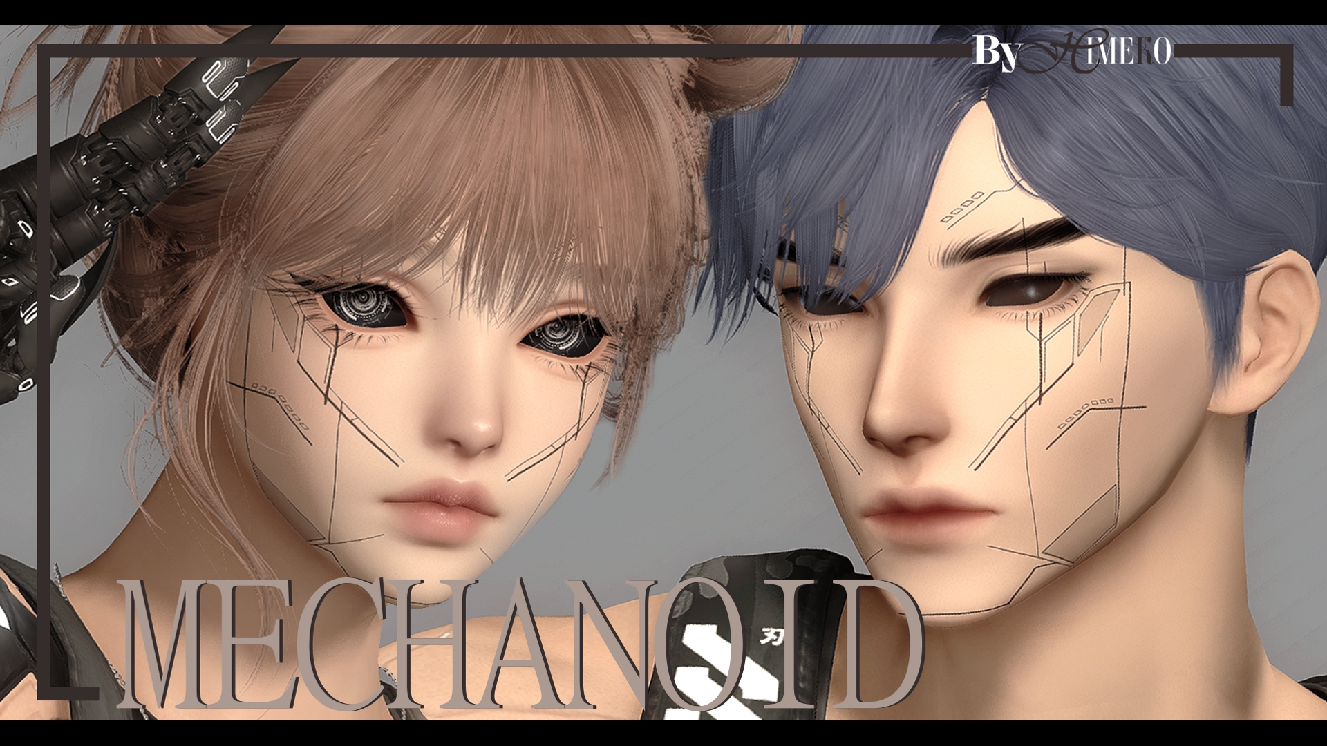 Mechanoid - Facepaint