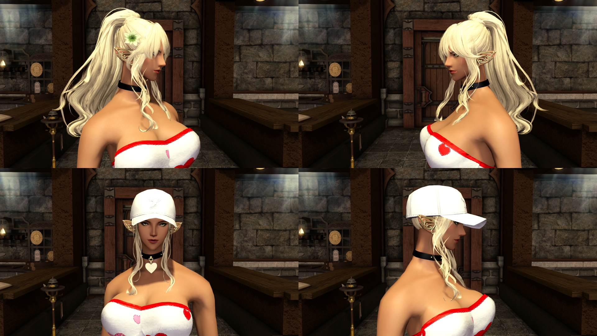 Moonrise hat friendly update for fem Elezen, DT compatible