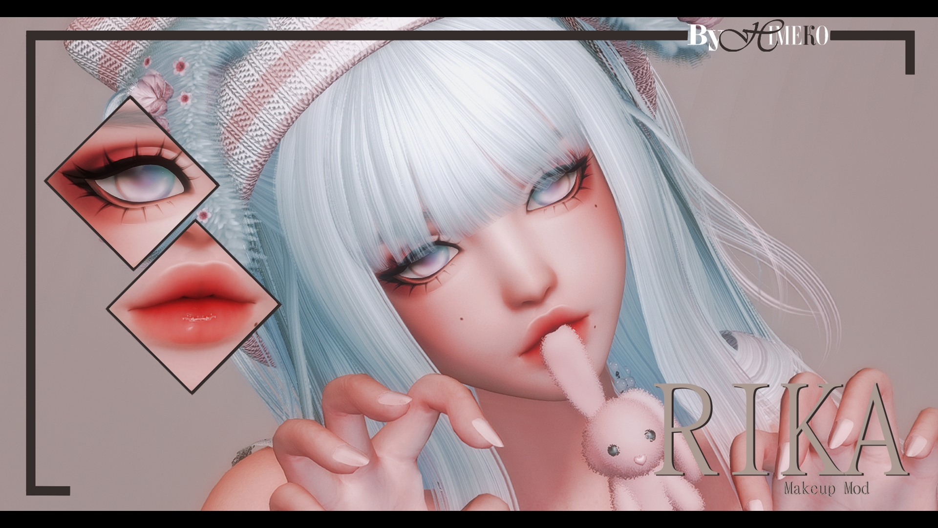 Rika - All female Faces - Makeup