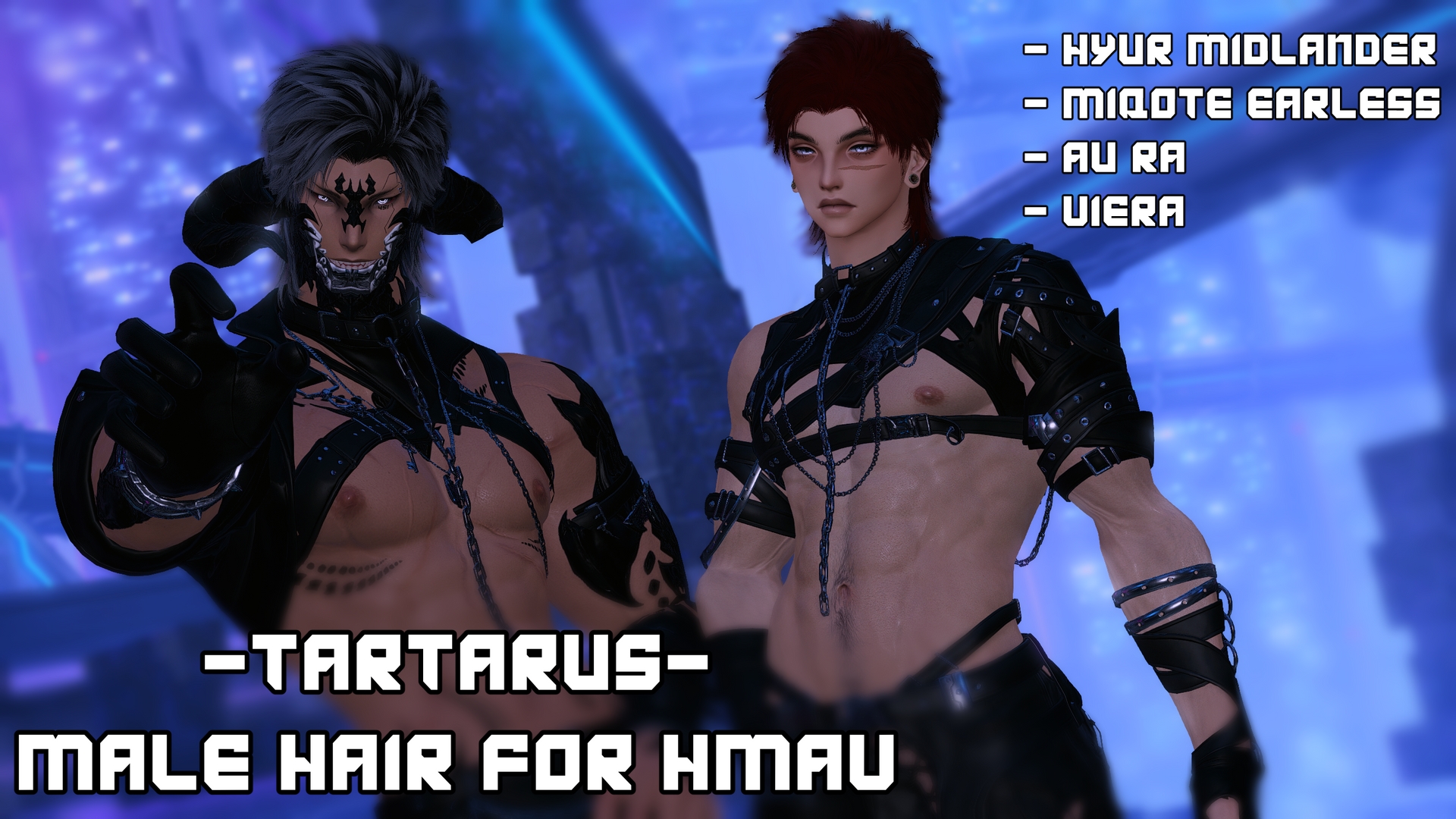 -TARTARUS- Male Hair for HMAV