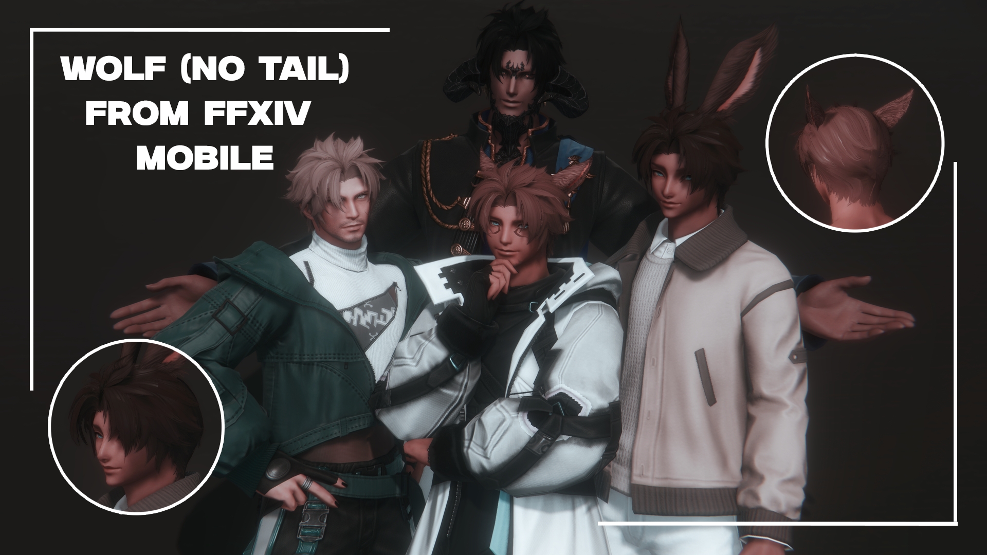 Wolf (No Tail) from FFXIV Mobile